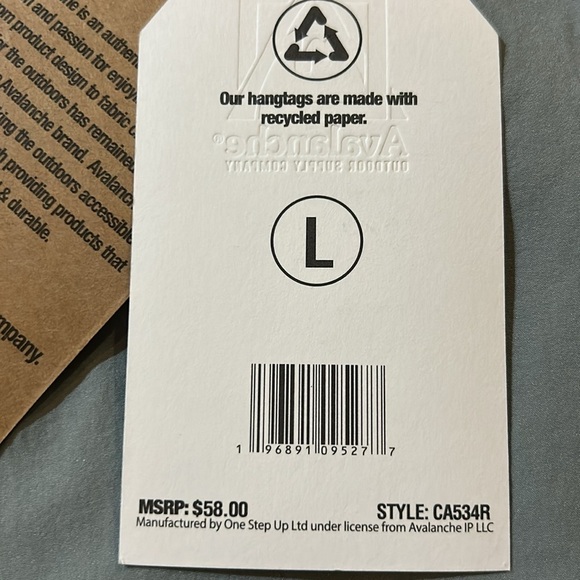 Avalanche, active shorts. Size large. NWT activewear. - Picture 6 of 8